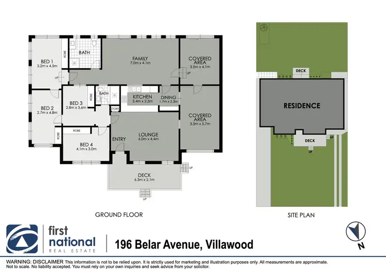 Floorplan of Homely house listing, 196 Belar Avenue, Villawood NSW 2163