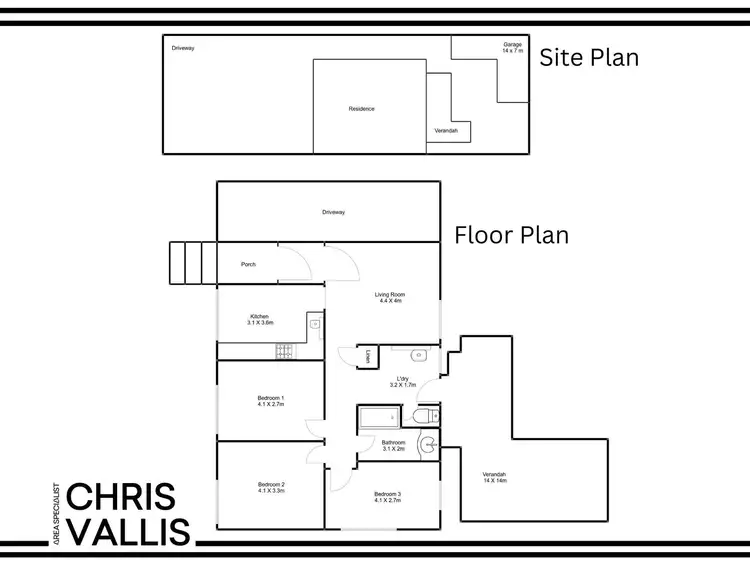 Floorplan of Homely house listing, 457 Barry Road, Dallas VIC 3047