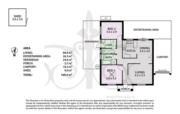 Floorplan of Homely house listing, 17 Hawke Place, Murray Bridge SA 5253