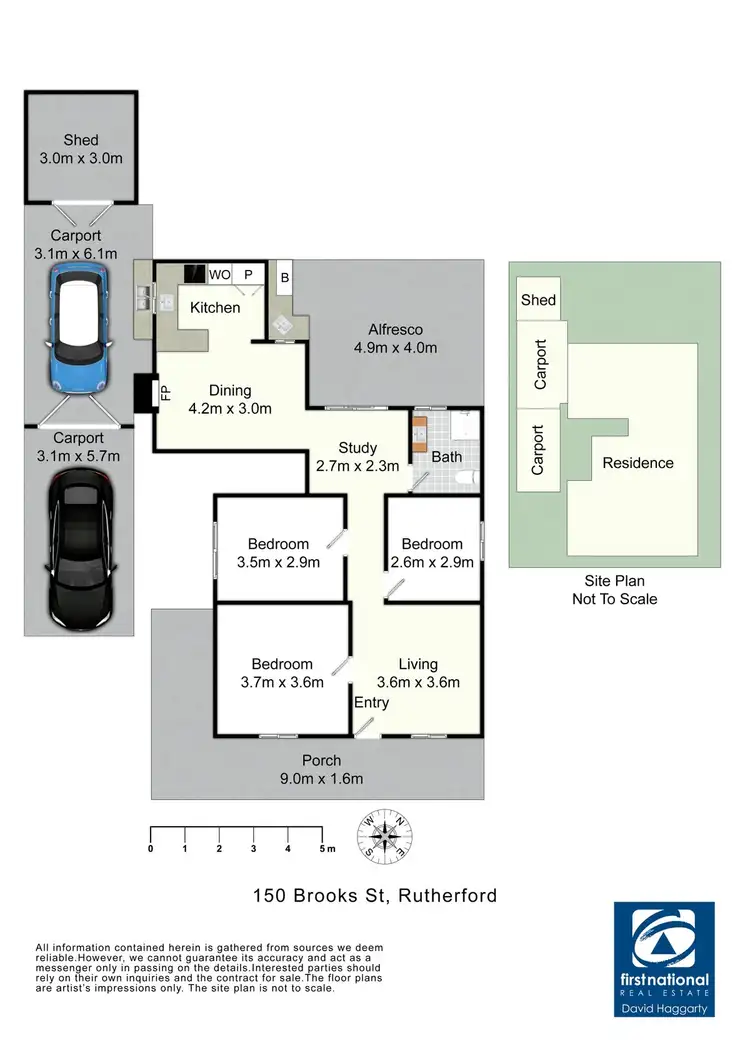 Floorplan of Homely house listing, 150 Brooks Street, Rutherford NSW 2320