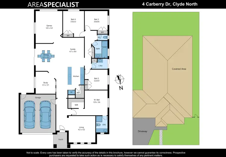 Floorplan of Homely house listing, 4 Carberry Drive, Clyde North VIC 3978