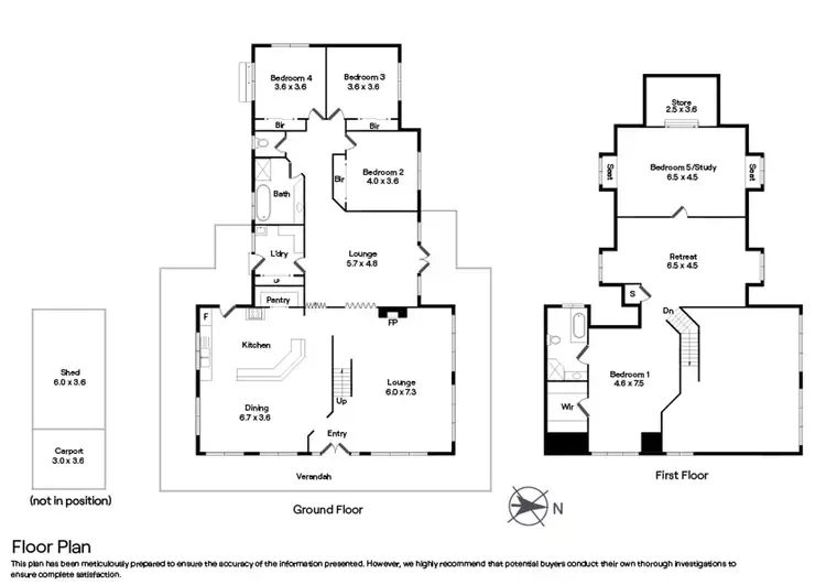 Floorplan of Homely house listing, 62 Blackmore Road, Woodend VIC 3442