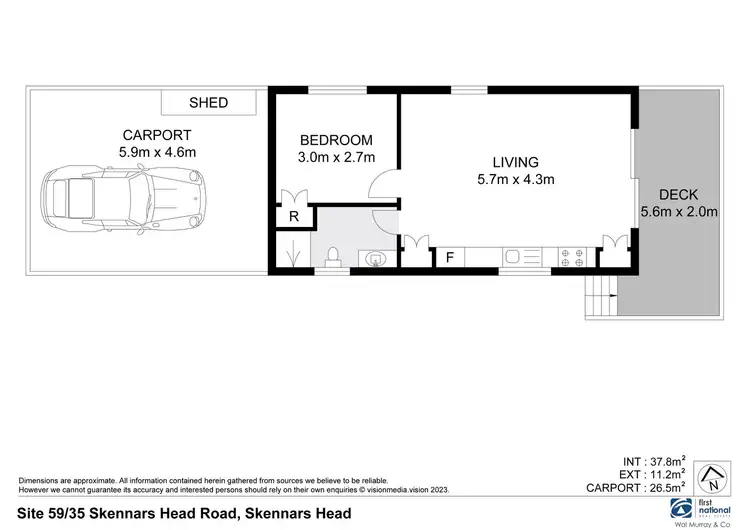 Floorplan of Homely house listing, 59/35 Skennars Head Road, Skennars Head NSW 2478