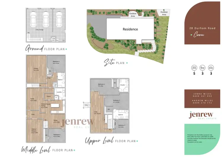 Floorplan of Homely house listing, 28 Durham Road, Cooee TAS 7320