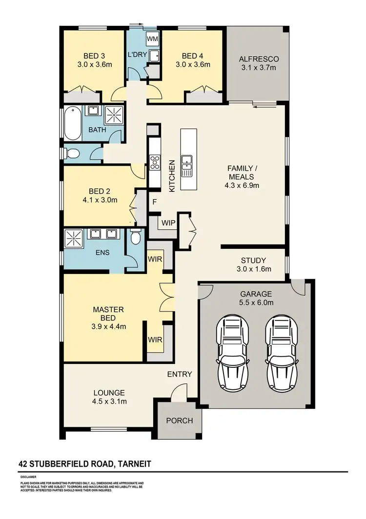 Floorplan of Homely house listing, 42 Stubberfield road, Tarneit VIC 3029