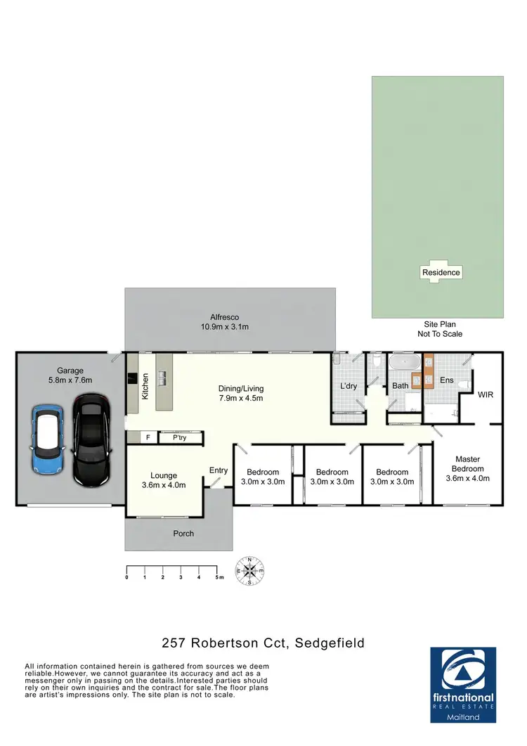 Floorplan of Homely house listing, 257 Robertson Circuit, Sedgefield NSW 2330