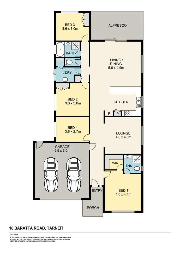 Floorplan of Homely house listing, 16 Baratta Road, Tarneit VIC 3029