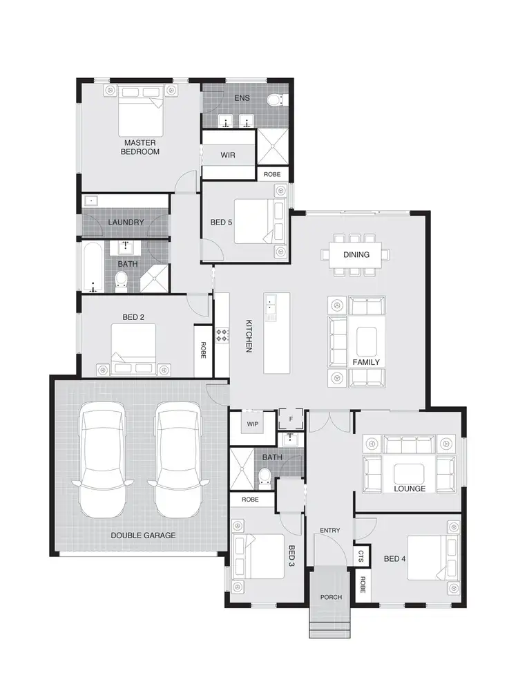 Floorplan of Homely house listing, 2 Chester Close, Holt ACT 2615