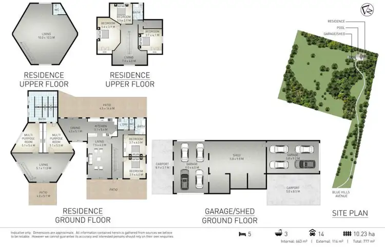 Floorplan of Homely rural property listing, 30 Blue Hills Avenue, Goonellabah NSW 2480