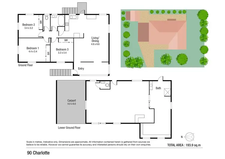 Floorplan of Homely house listing, 90 Charlotte Street, Aitkenvale QLD 4814