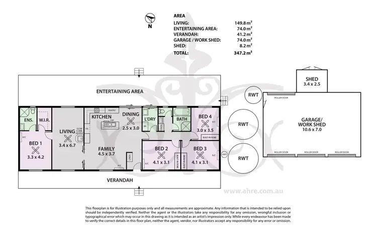 Floorplan of Homely house listing, 2297 Jervois Road, Jervois SA 5259