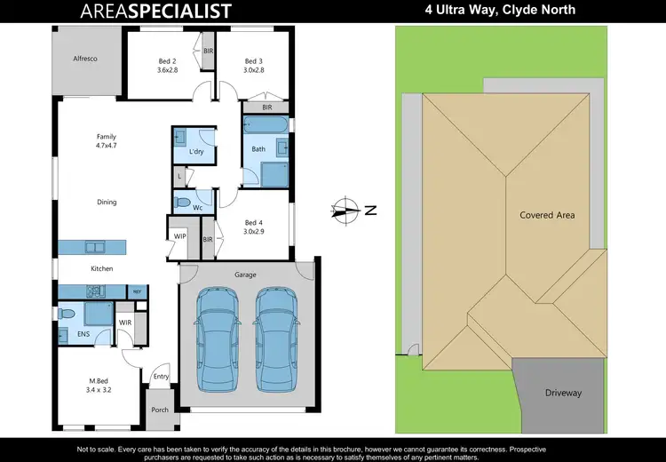 Floorplan of Homely house listing, 4 Ultra Way, Clyde North VIC 3978