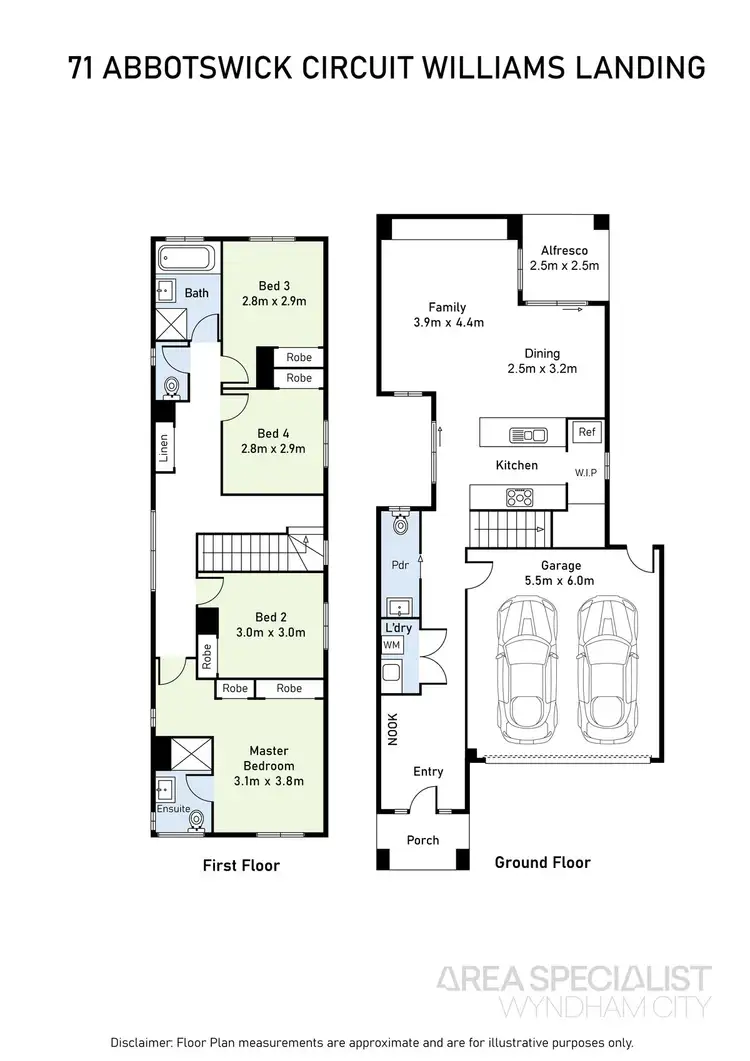 Floorplan of Homely house listing, 71 Abbotswick Circuit, Williams Landing VIC 3027