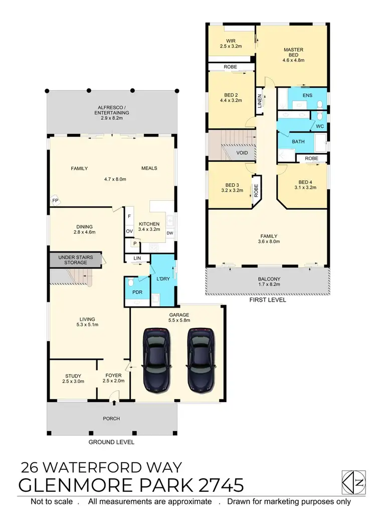 Floorplan of Homely house listing, 26 Waterford Way, Glenmore Park NSW 2745