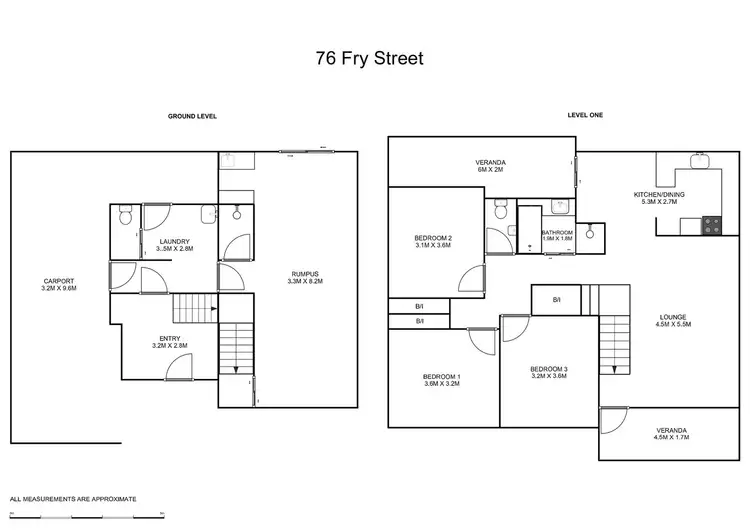 Floorplan of Homely house listing, 76 Fry Street, Grafton NSW 2460