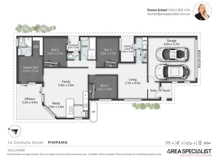 Floorplan of Homely house listing, 16 Danbulla Street, Pimpama QLD 4209