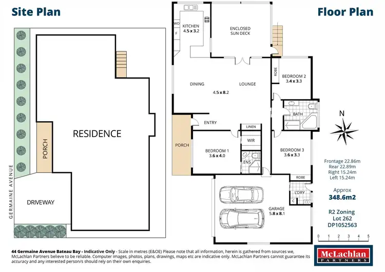 Floorplan of Homely house listing, 44 Germaine Avenue, Bateau Bay NSW 2261