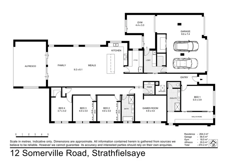 Floorplan of Homely house listing, 12 Somerville Road, Strathfieldsaye VIC 3551