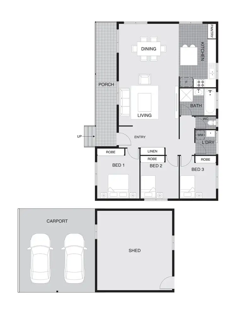 Floorplan of Homely house listing, 31 Amaroo Place, Goulburn NSW 2580