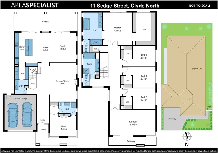 Floorplan of Homely house listing, 11 Sedge Street, Clyde North VIC 3978