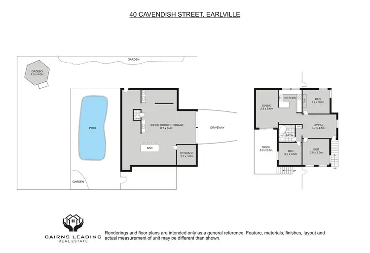 Floorplan of Homely house listing, 40 Cavendish Street, Earlville QLD 4870