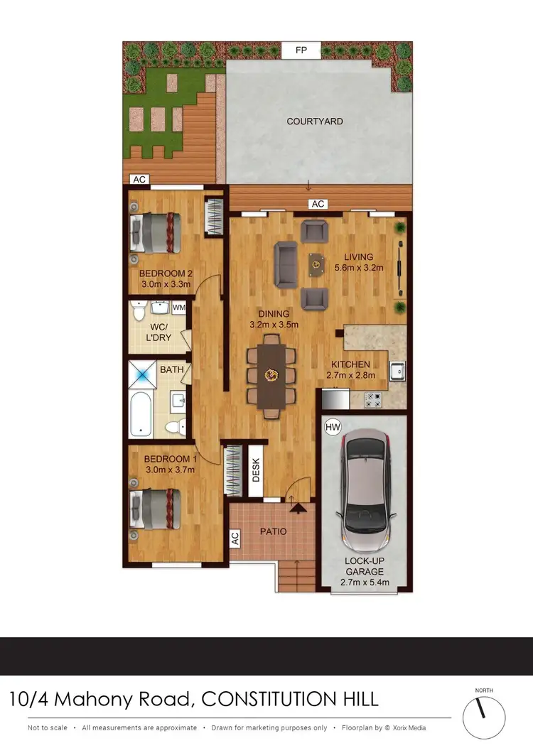 Floorplan of Homely villa listing, 10/4 Mahony Road, Constitution Hill NSW 2145