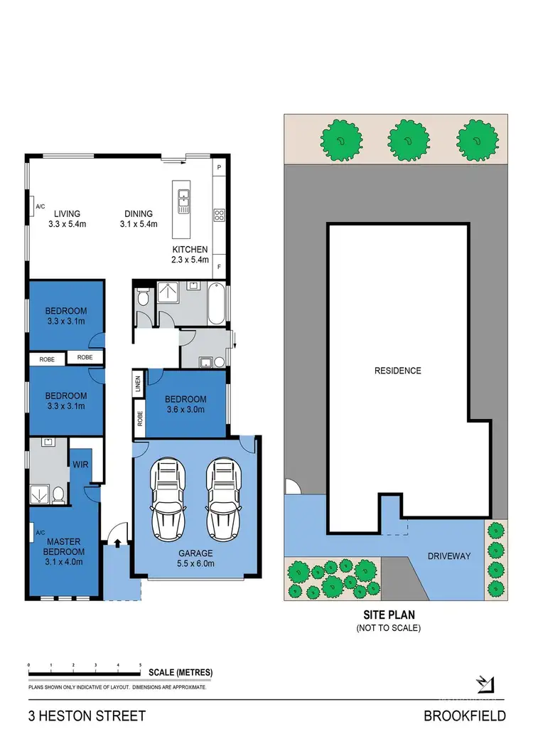 Floorplan of Homely house listing, 3 Heston Street, Brookfield VIC 3338