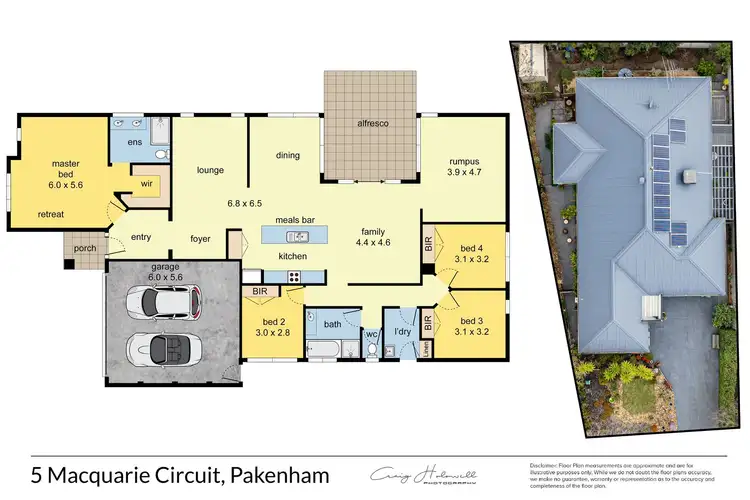 Floorplan of Homely house listing, 5 Macquarie Circuit, Pakenham VIC 3810