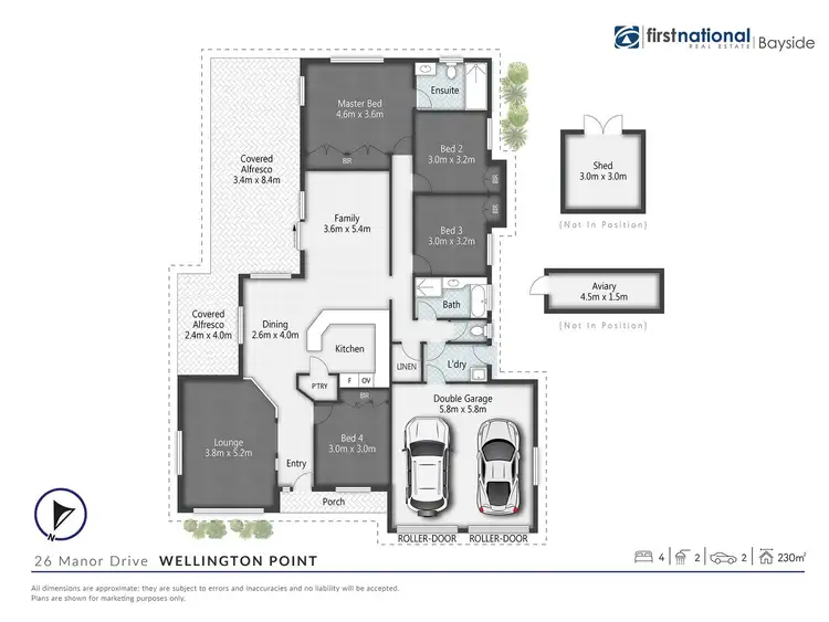 Floorplan of Homely house listing, 26 Manor Drive, Wellington Point QLD 4160