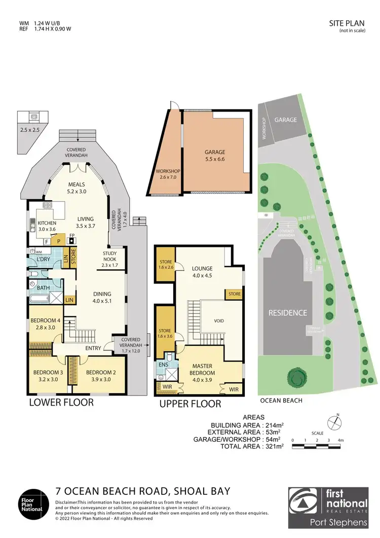 Floorplan of Homely house listing, 7 Ocean Beach Road, Shoal Bay NSW 2315