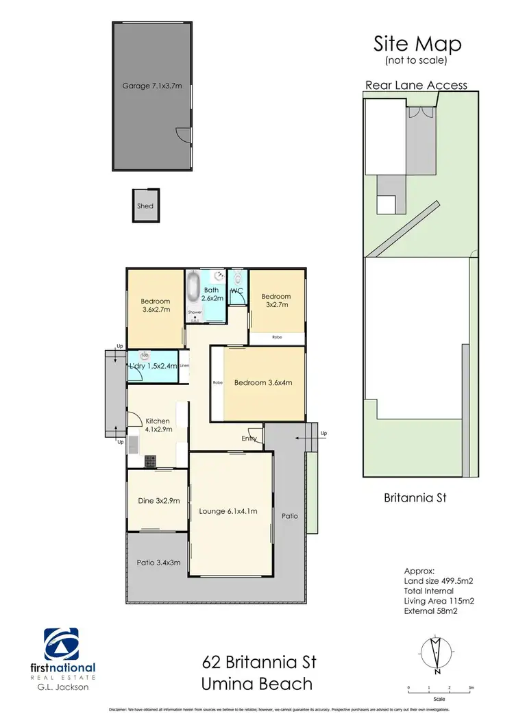 Floorplan of Homely house listing, 62 Britannia Street, Umina Beach NSW 2257