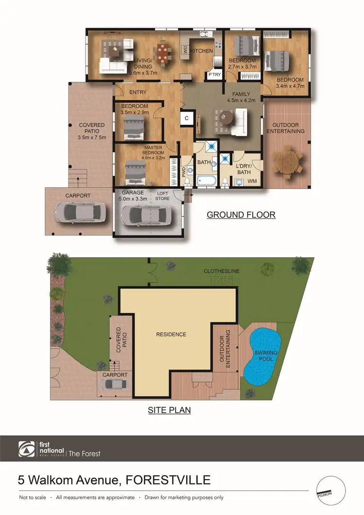 Floorplan of Homely house listing, 5 Walkom Avenue, Forestville NSW 2087