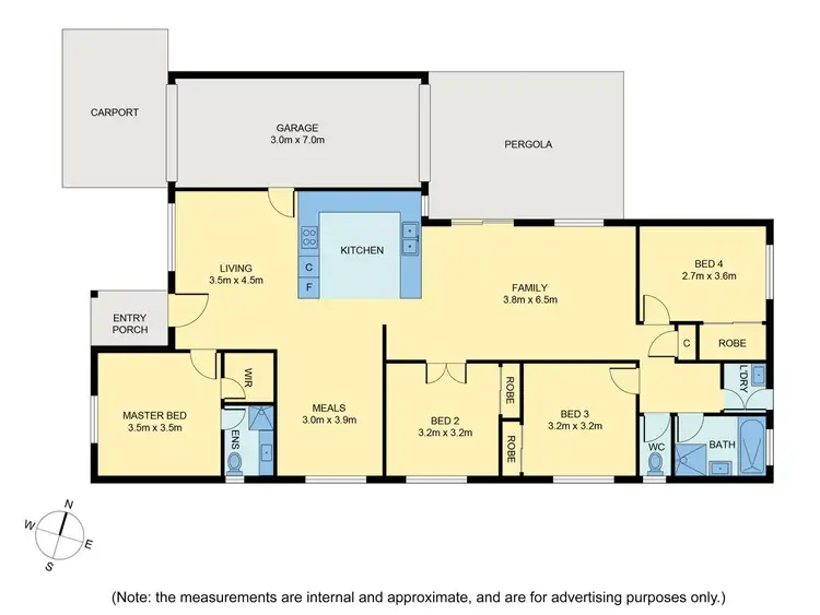 Floorplan of Homely house listing, 5 Sirens Place, Hallam VIC 3803