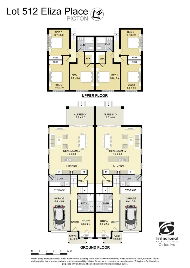 Floorplan of Homely semi-detached listing, 30a Eliza Place (Vault Hill), Picton NSW 2571