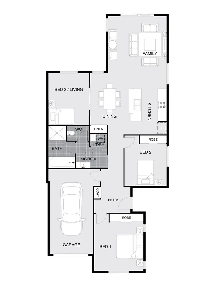 Floorplan of Homely house listing, 3 Heighway Street, Macgregor ACT 2615