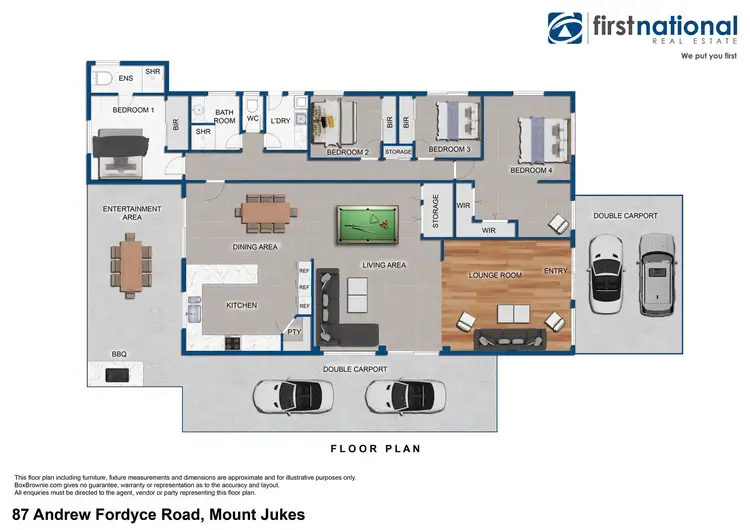 Floorplan of Homely house listing, 87 Andrew Fordyce Road, Mount Jukes QLD 4740