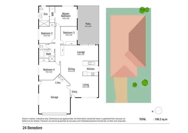 Floorplan of Homely house listing, 24 Benedore Street, Rasmussen QLD 4815