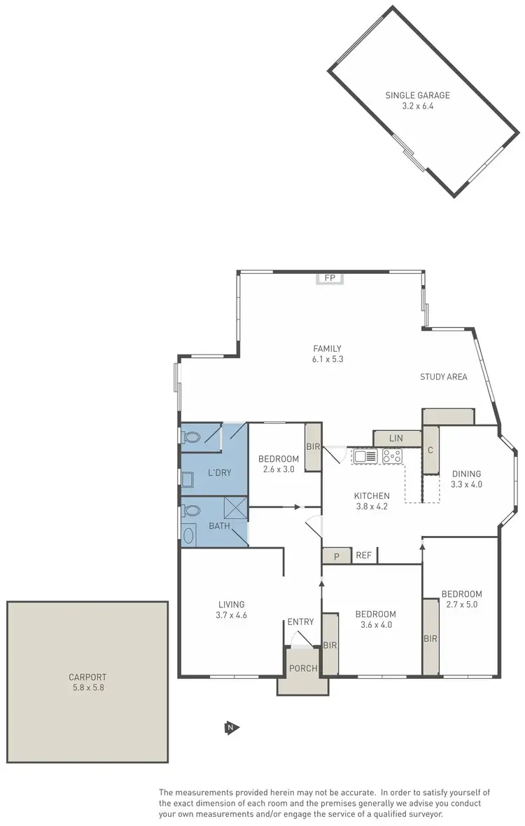 Floorplan of Homely house listing, 10 Carter Crescent, Werribee VIC 3030