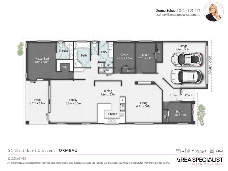Floorplan of Homely house listing, 31 Strathburn Crescent, Ormeau QLD 4208
