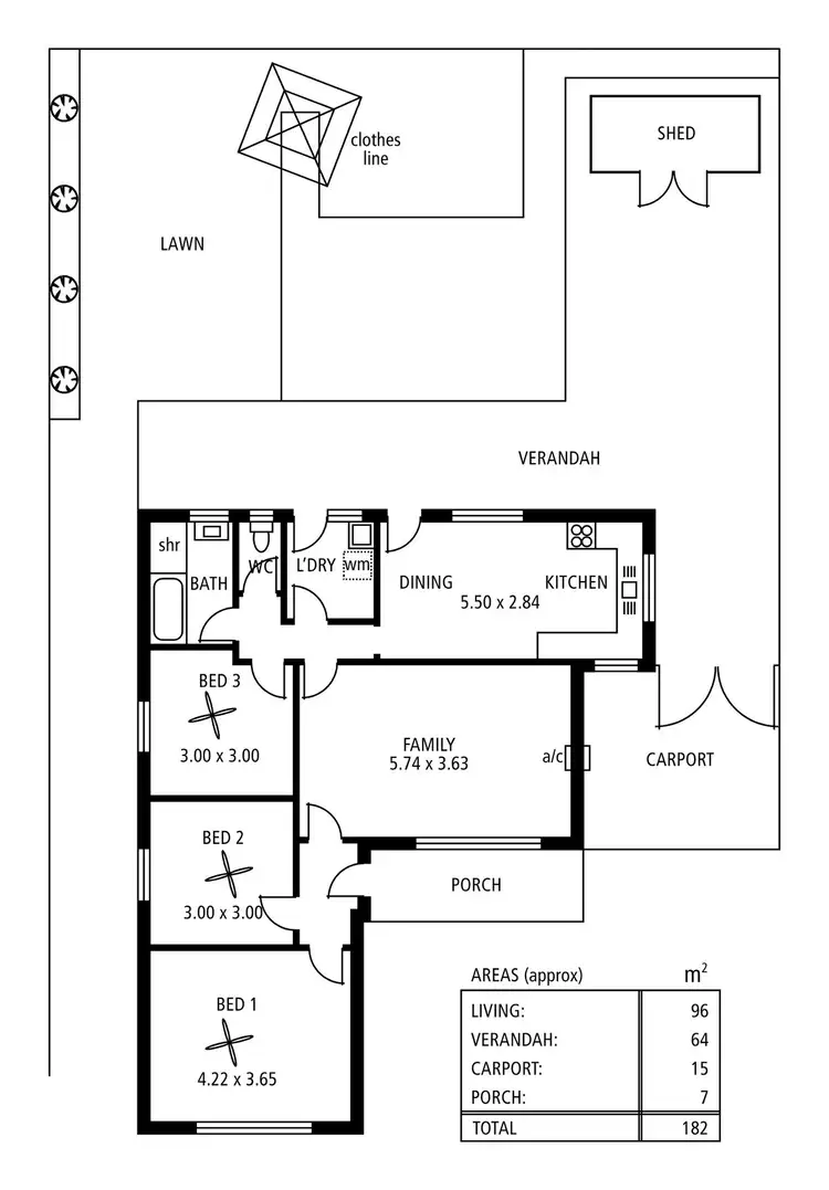Floorplan of Homely house listing, 69 Kintore Avenue, Kilburn SA 5084