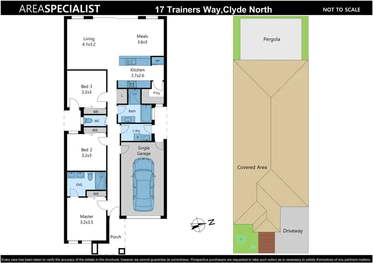 Floorplan of Homely house listing, 17 Trainers Way, Clyde North VIC 3978