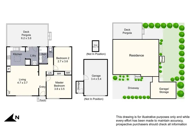 Floorplan of Homely unit listing, 3/5 Leopold Avenue, Springvale South VIC 3172