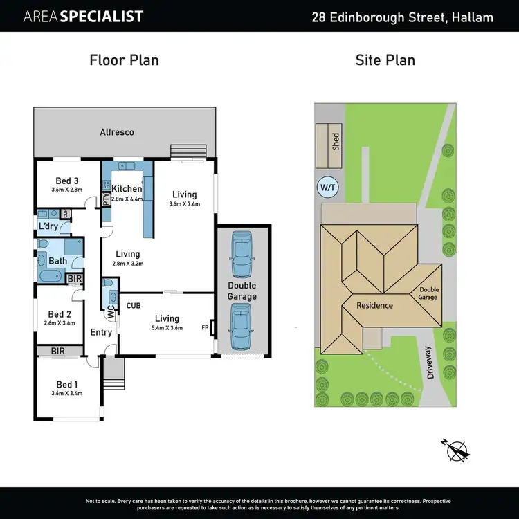 Floorplan of Homely house listing, 28 Edinborough Street, Hallam VIC 3803