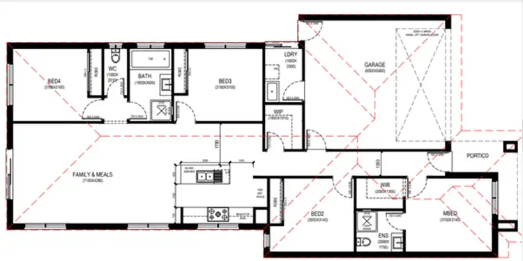 Floorplan of Homely house listing, 33 Plane Avenue, Mambourin VIC 3024
