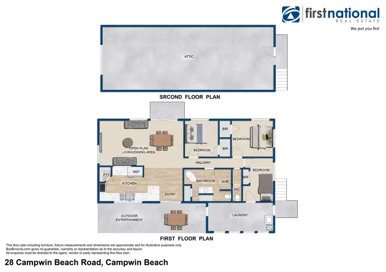 Floorplan of Homely house listing, 28 Campwin Beach Road, Campwin Beach QLD 4737