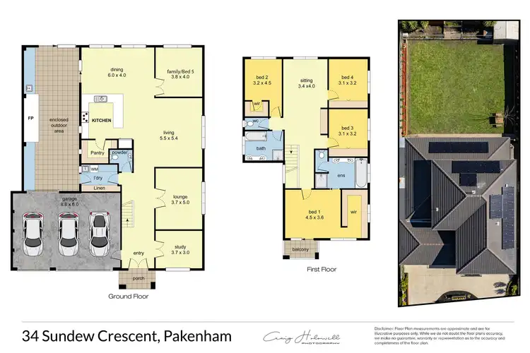 Floorplan of Homely house listing, 34 Sundew Crescent, Pakenham VIC 3810