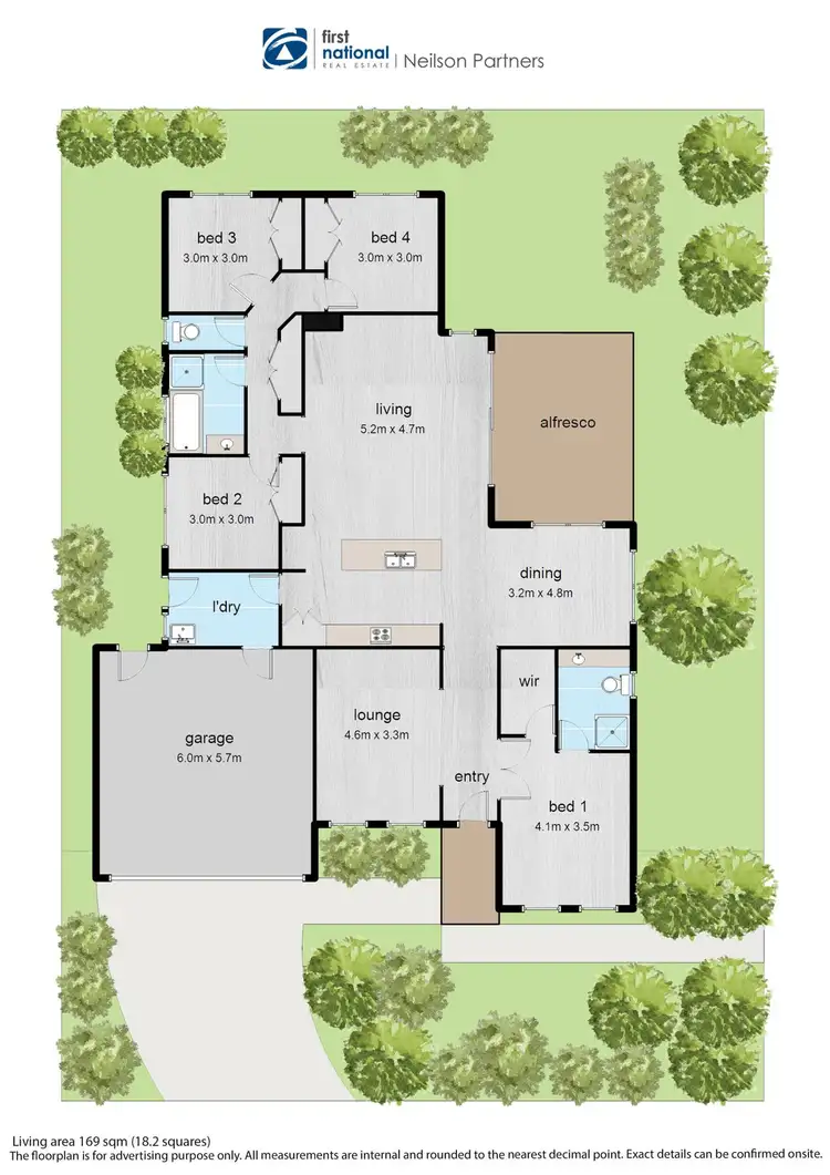 Floorplan of Homely house listing, 13 Arena Parade, Officer VIC 3809