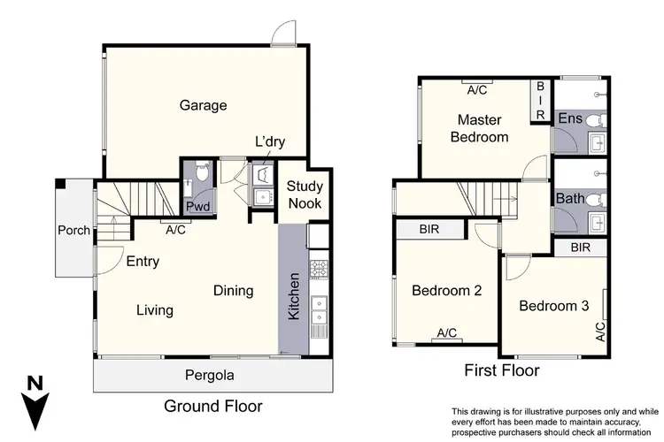 Floorplan of Homely townhouse listing, 58 Ellen Street, Springvale VIC 3171