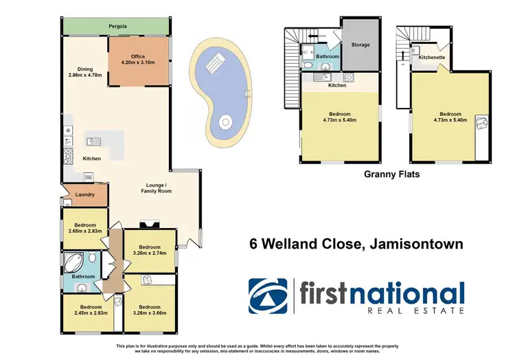 Floorplan of Homely house listing, 6 Welland Close, Jamisontown NSW 2750