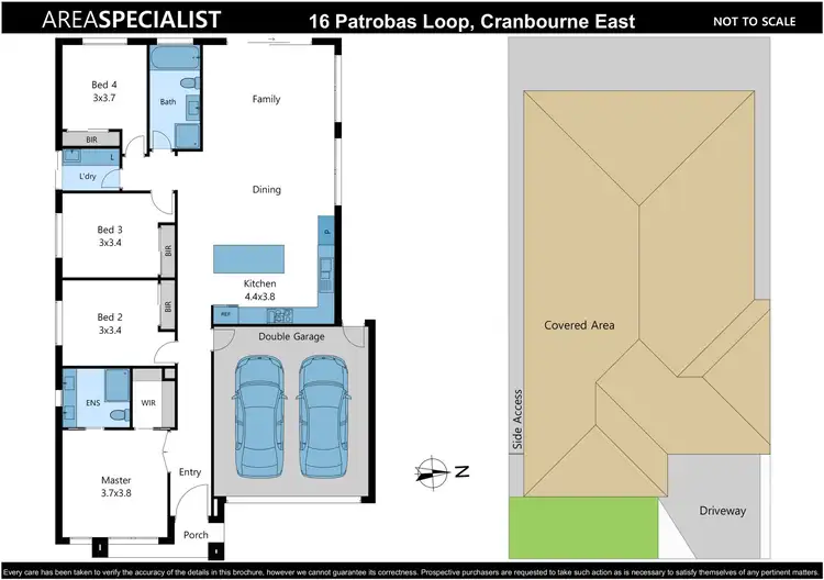 Floorplan of Homely house listing, 16 Patrobas Loop, Cranbourne East VIC 3977